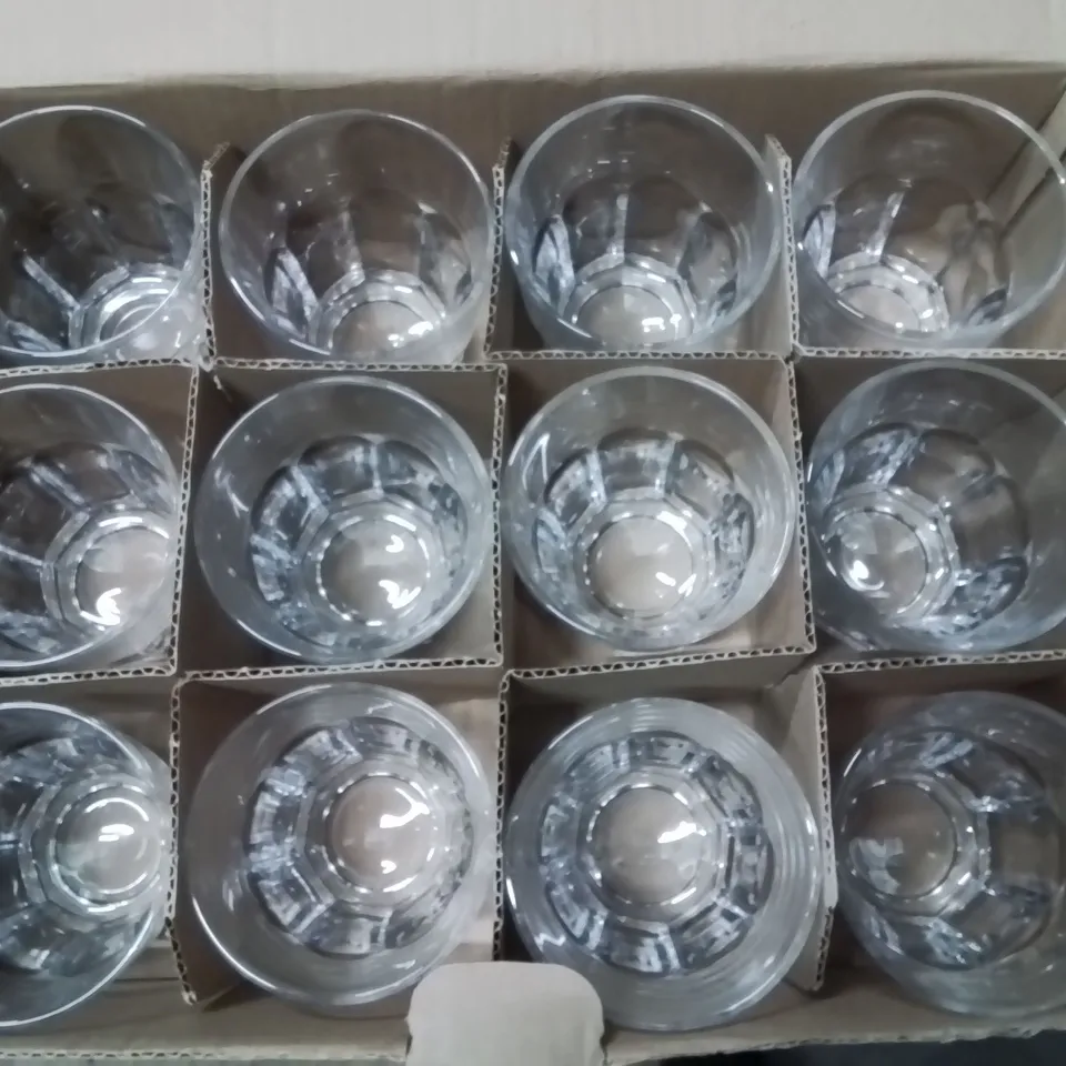 BOXED PASABAHCE SET OF 12 TUMBLERS 