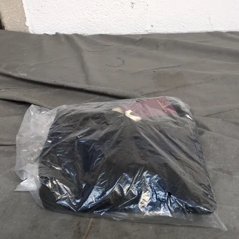 PURDEY LADIES ARGYLE CREW KNIT JUMPER MOSS, SIZE 16 BAGGED