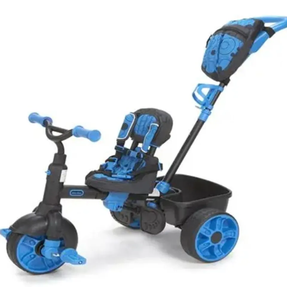 BOXED LITTLE TIKES 4-IN-1 DELUXE EDITION - NEON BLUE RRP £109.99