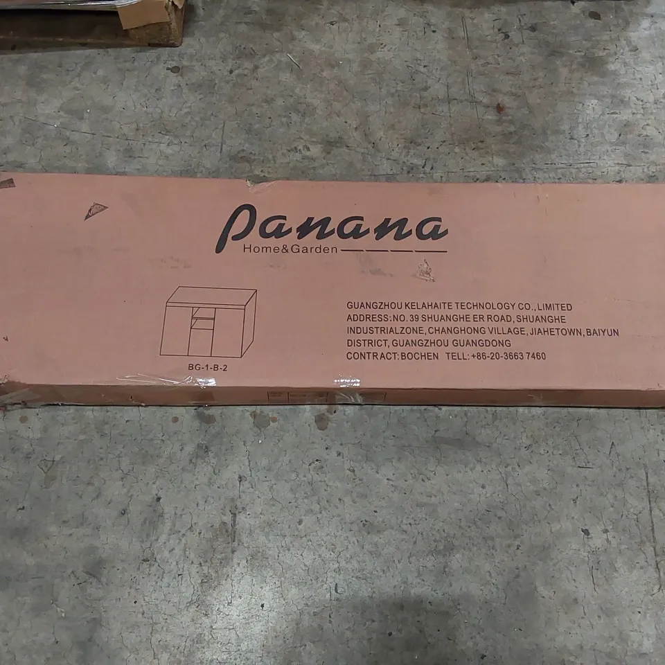 BRAND NEW BOXED SIDEBOARD // MISSING PARTS (1 BOX, BOX 2 OF 2 ONLY)