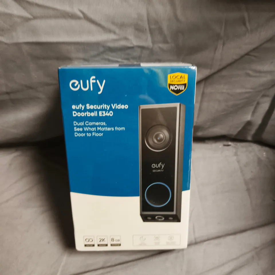 EUFY SECURITY VIDEO DOORBELL E340 – SEALED BOXED