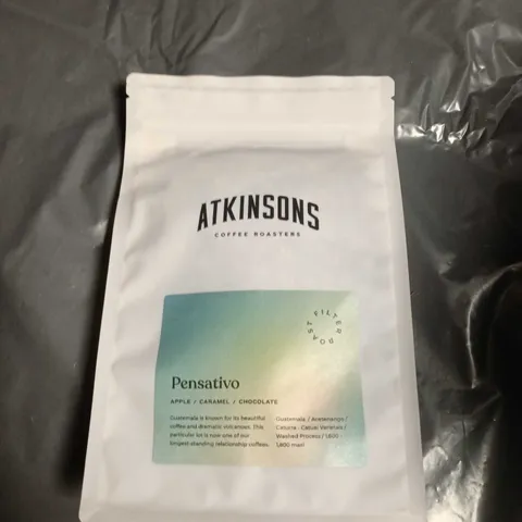ATKINSONS PENSATIVO COFFEE ROASTERS – GUATEMALA COFFEE BEANS, APPLE, CARAMEL & CHOCOLATE