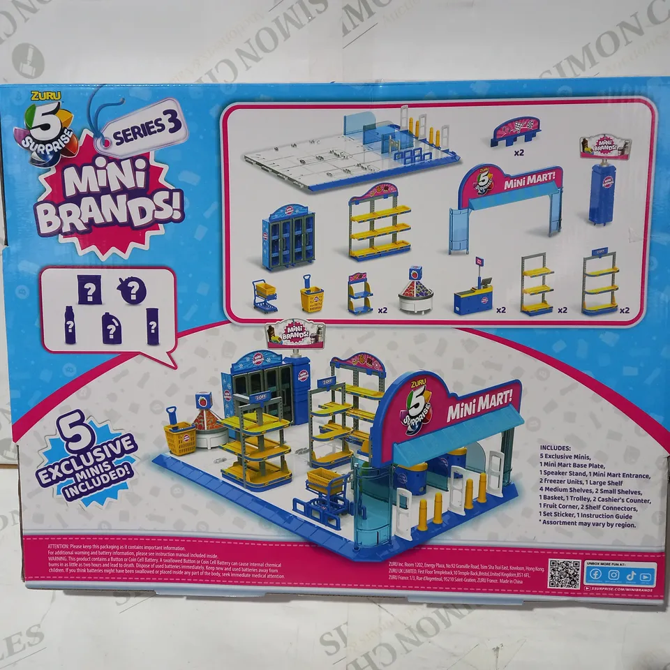 ZURU 5 SURPRISE MINI BRANDS MINI MART