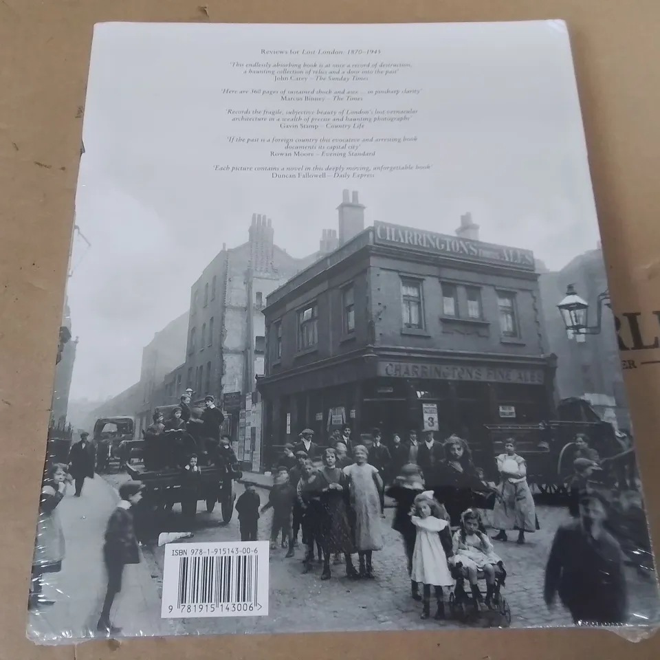 SEALED LONDON THE GREAT TRANSFORMATION 1860-1920 BY PHILLIP DAVIES