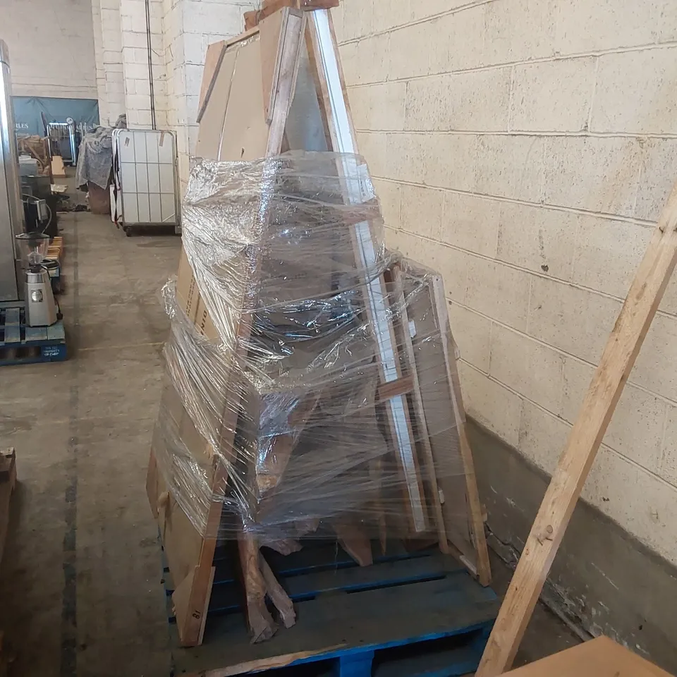 PALLET OF ASSORTED DESIGNER HOMESDIRECT365 FURNITURE PARTS ECT