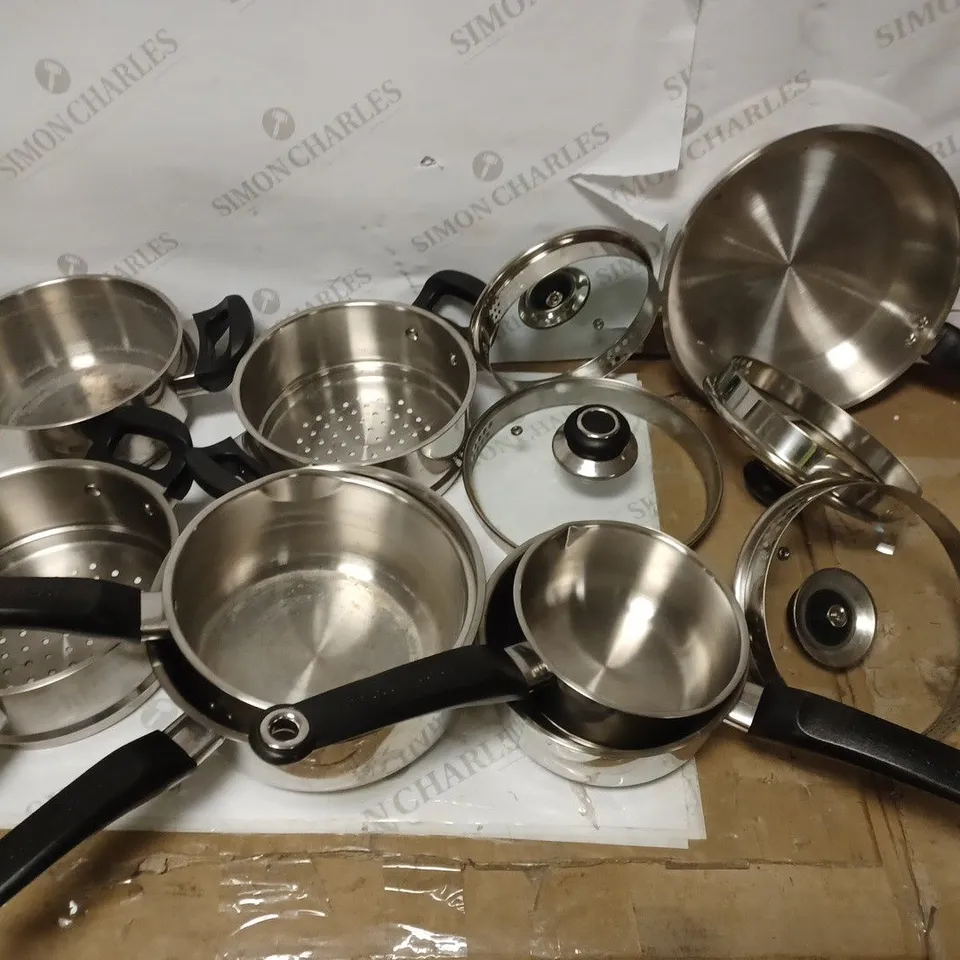 MORPHY RICHARDS EQUIP PAN SET