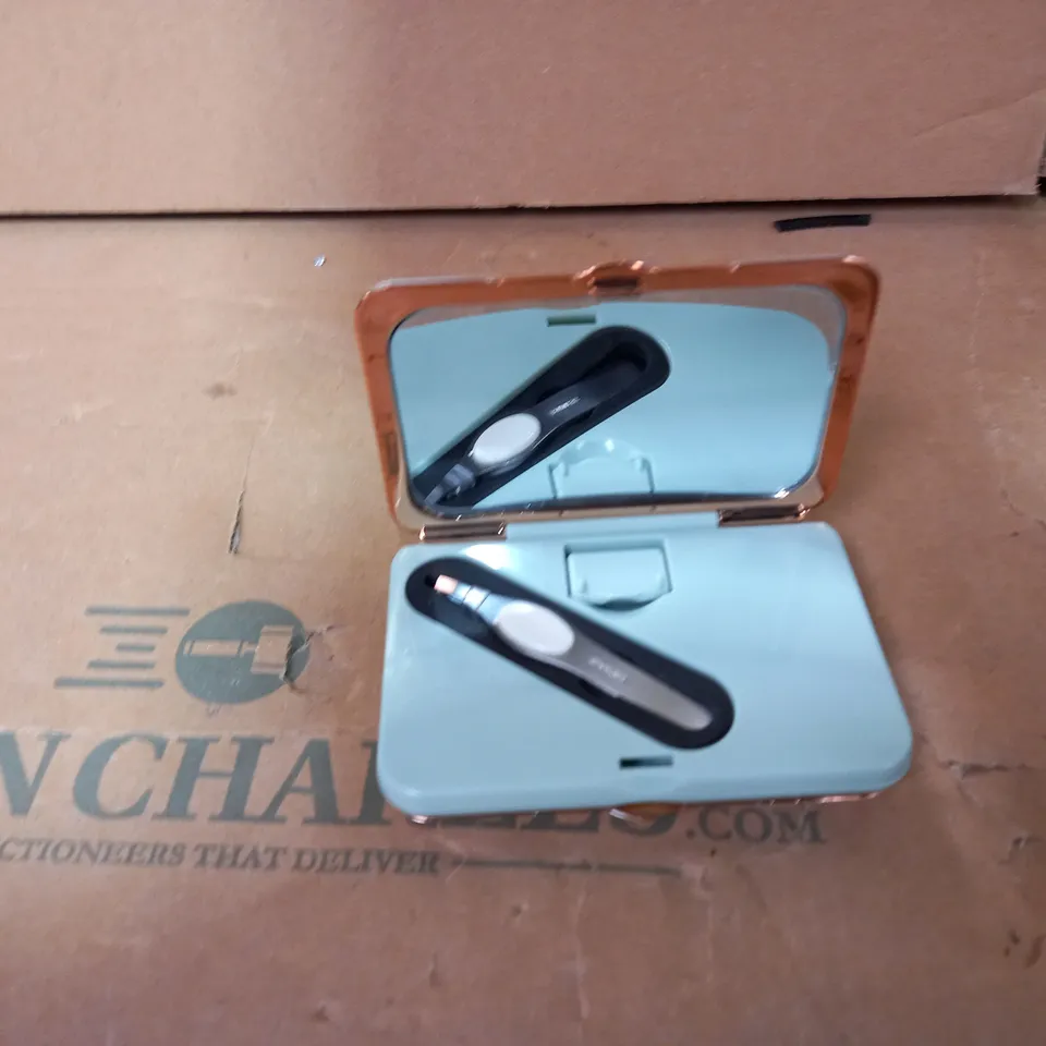 DUAL MIRROR SIMPLYBEAUTY TEAL/COPPER GOLD