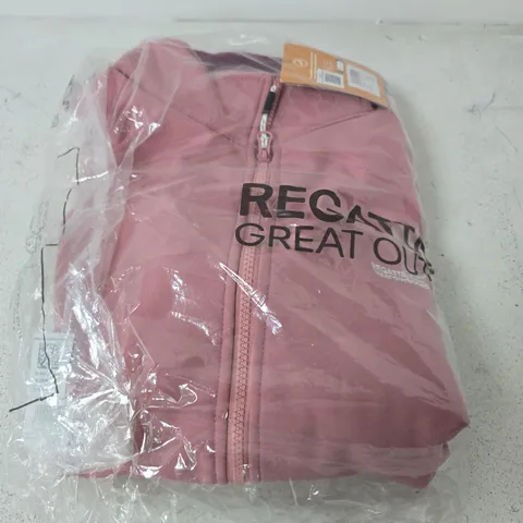 BAGGED REGATTA WOMEN'S HIKING JACKET CONNIE V DUSTY ROSE SIZE 20