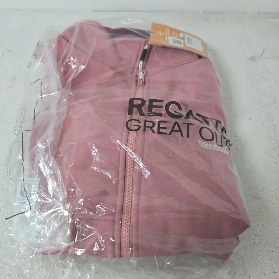 BAGGED REGATTA WOMEN'S HIKING JACKET CONNIE V DUSTY ROSE SIZE 20