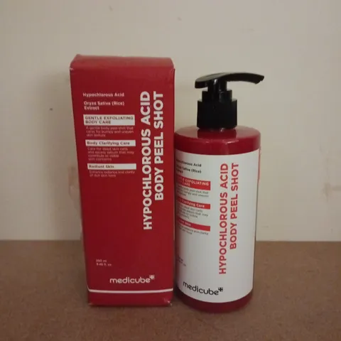 BOXED MEDICUBE HYPOCHLOROUS ACID BODY PEEL SHOT (280ML)