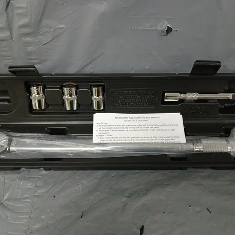MICROMETER ADJUSTABLE TORQUE WRENCH
