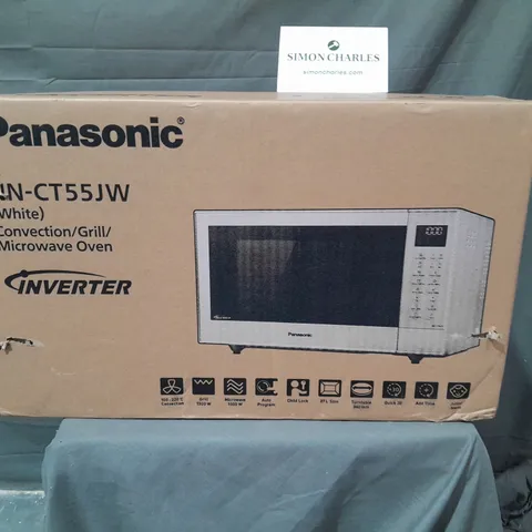 BOXED BRAND NEW PANASONIC INVERTER MICROWAVE OVEN - NN-CT55JW