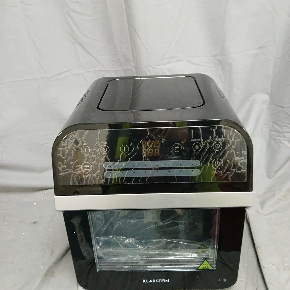 KLARSTEIN COUNTERTOP OVEN WITH GLASS DOOR AND DIGITAL CONTROLS