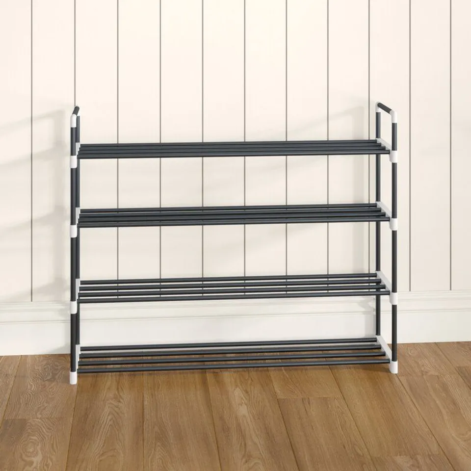 BOXED 20 PAIR SHOE RACK
