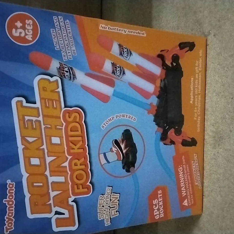 BOXED TOYANDONA ROCKET LAUNCHER FOR KIDS