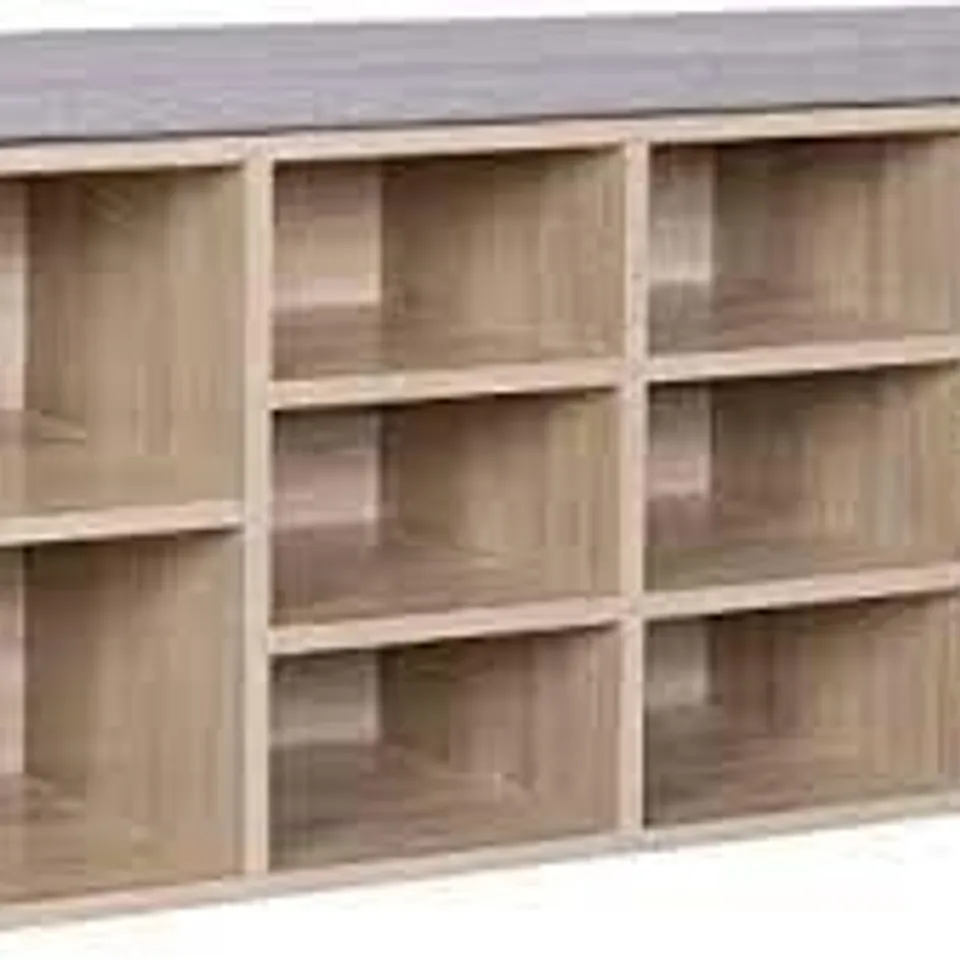 BOXED SHOES STORAGE BENCH - 1 BOX 