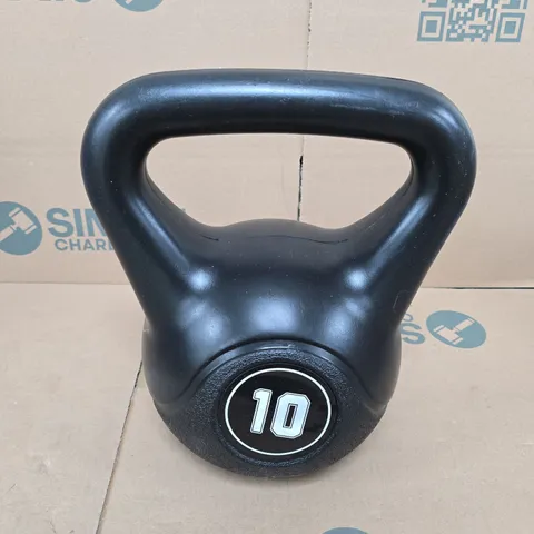 10KG KETTLEBELL IN BLACK  