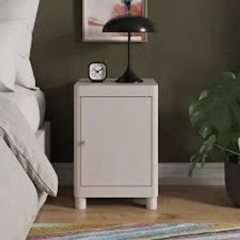 BOXED HALLIE BEDSIDE - STONE (1 BOX)