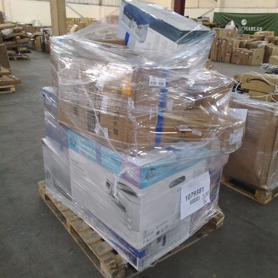 PALLET OF APPROXIMATELY 13 UNPROCESSED RAW RETURN HOUSEHOLD AND ELECTRICAL GOODS TO INCLUDE;