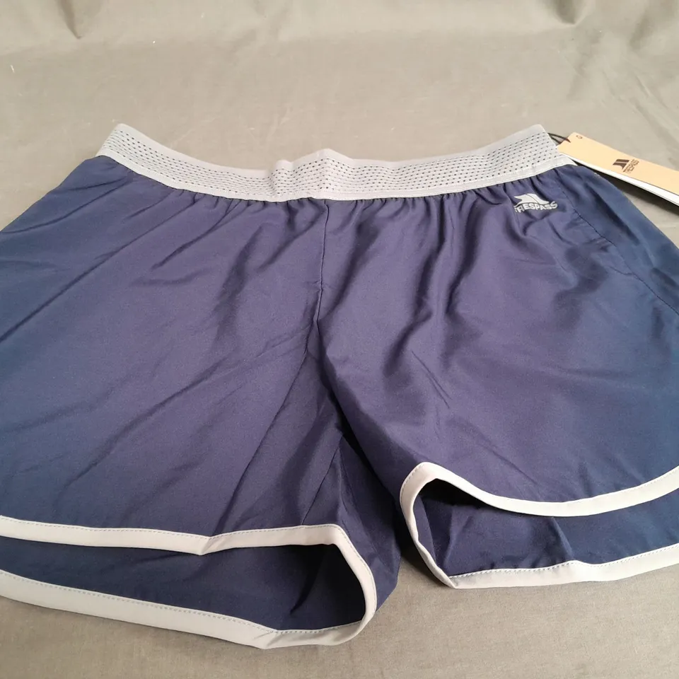 TRESPASS SADIE FEMALE ACTIVE SHORTS NAVY - MEDIUM