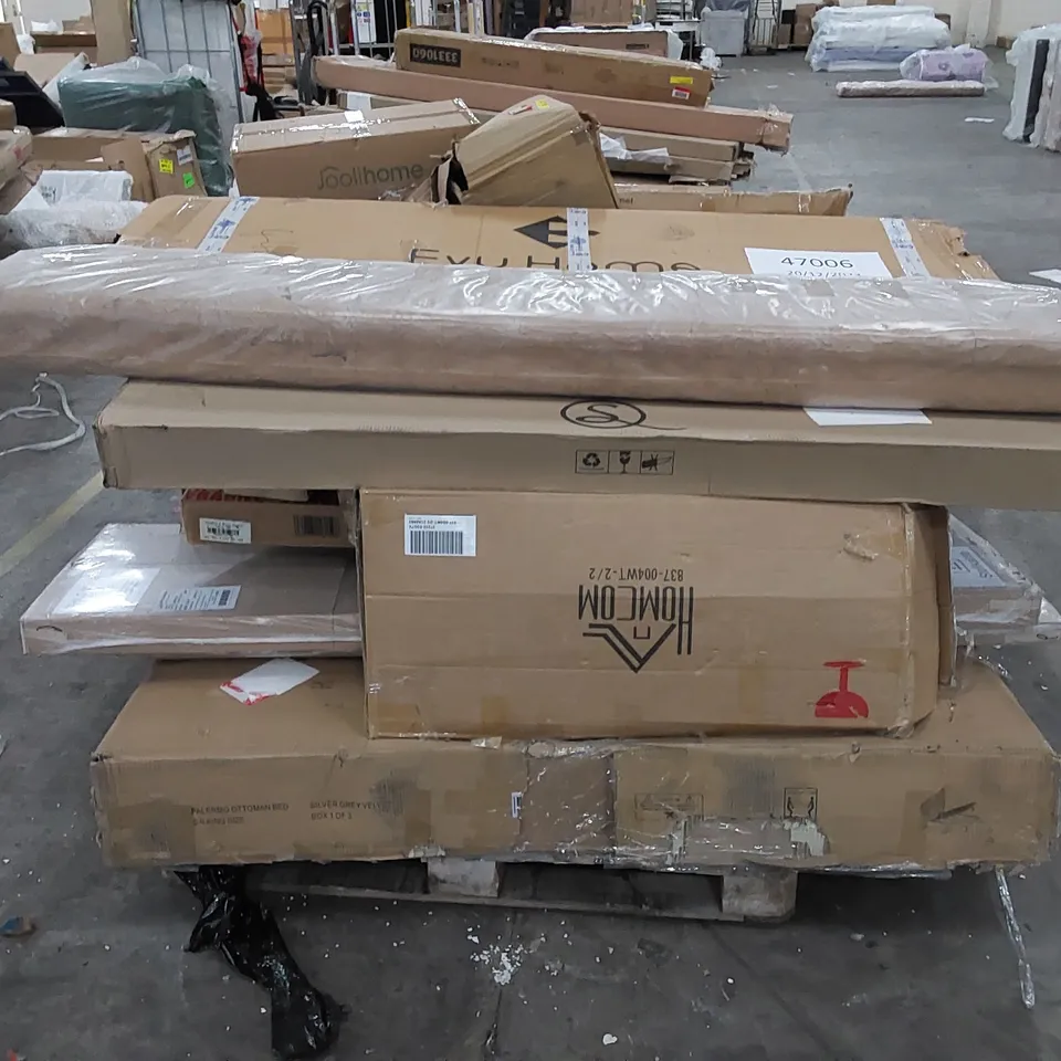 PALLET TO CONTAIN ASSORTED BOXED FURNITURE AND FURNITURE PARTS