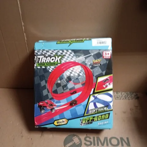 TRACK SONIC STORM RACING TRACK TOY – LOOP-THE-LOOP RED TRACK, BOXED (3+)