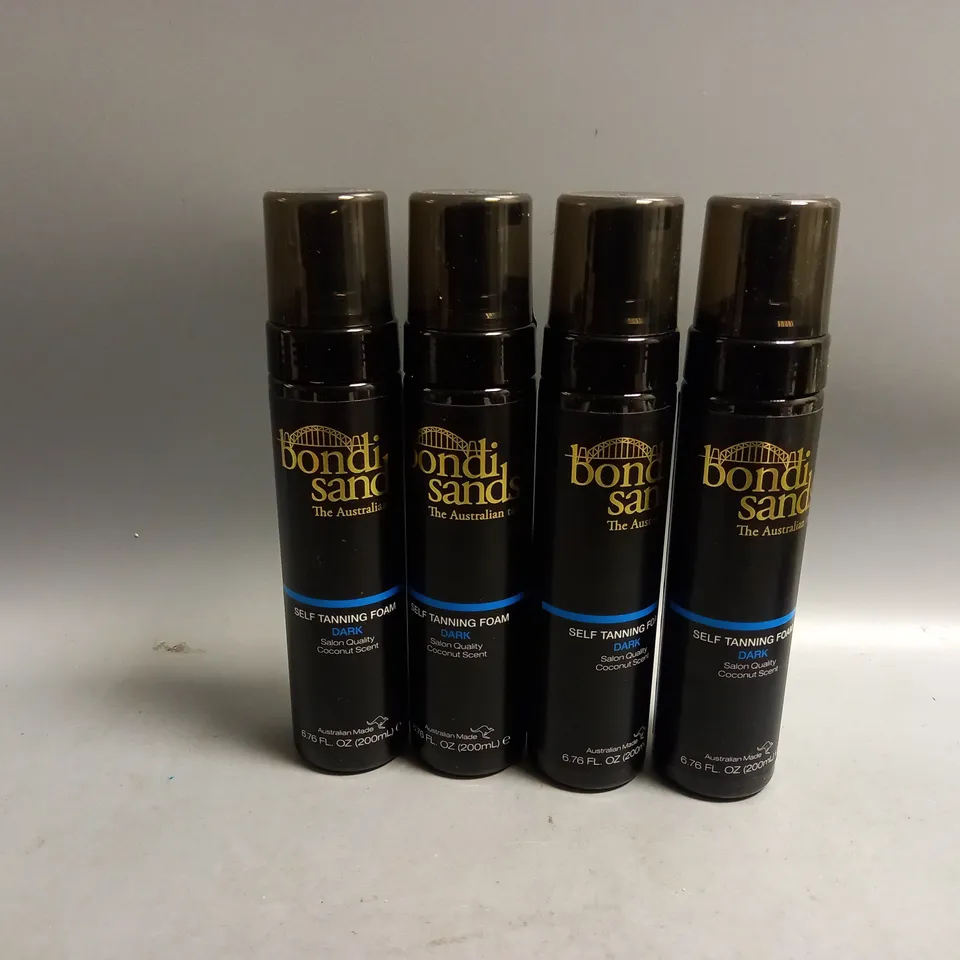 4 BONDI SANDS SELF TANNING FOAM 200ML DARK 