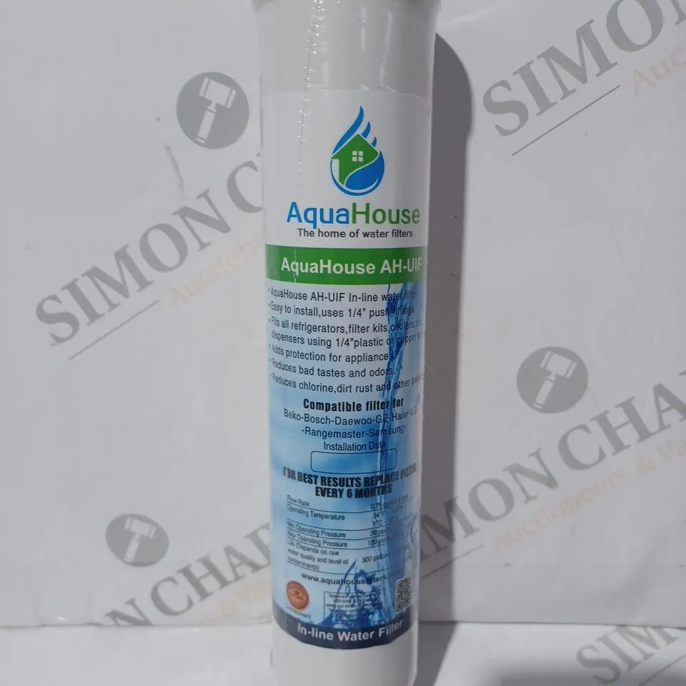 BOXED AQUA HOUSE AH-UIF REFRIGERATOR WATER FILTER