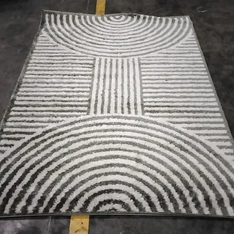 MACHINE WASHABLE SHAGGY BOHO GRASS GREEN AREA RUG APPROXIMATELY 160X213CM 