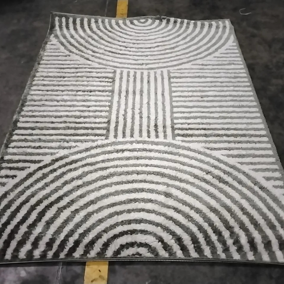 MACHINE WASHABLE SHAGGY BOHO GRASS GREEN AREA RUG APPROXIMATELY 160X213CM 