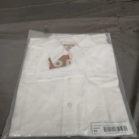 BODEN SADIE RELAXED COTTON SHIRT SIZE 12R