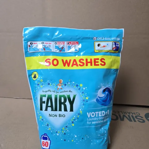 FAIRY NON BIO LAUNDRY DETERGENT – 60 WASHES