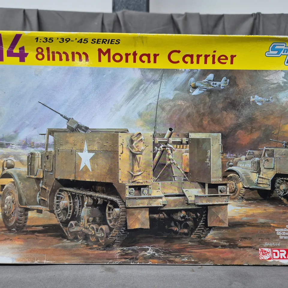 DRAGON 1:35 SCALE M4 81MM MORTAR CARRIER MODEL - 6361