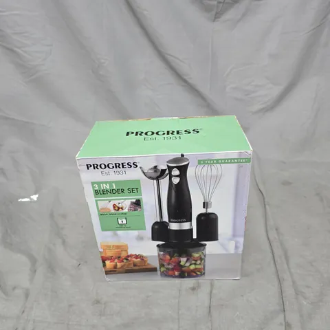 PROGRESS 3-IN-1 BLENDER SET – BOXED