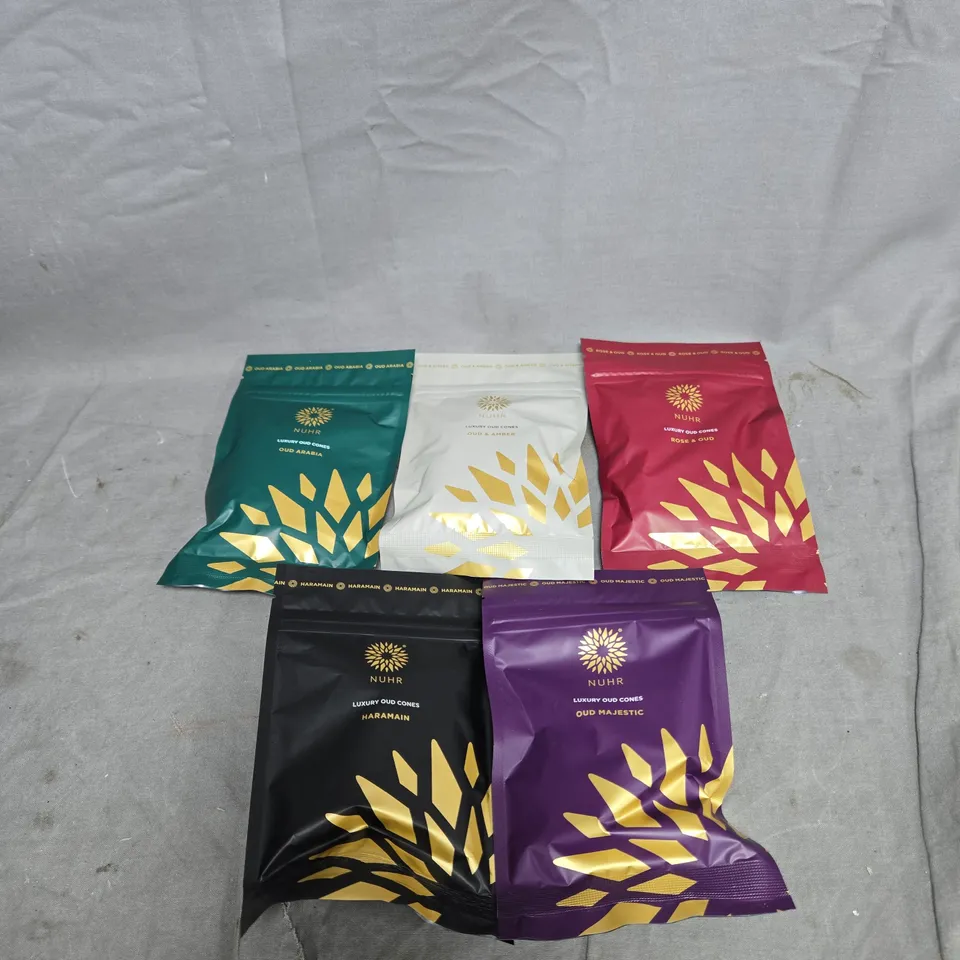 NUHR ASSORTED LUXURY OUD CONES