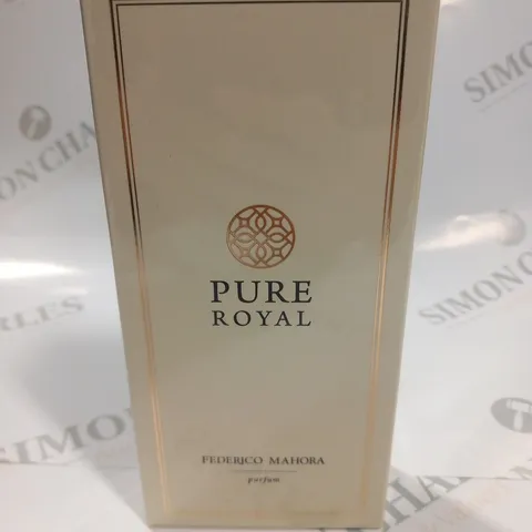 BOXED AND SEALED PURE ROYAL FEDERICO MAHORA PARFUM 50ML