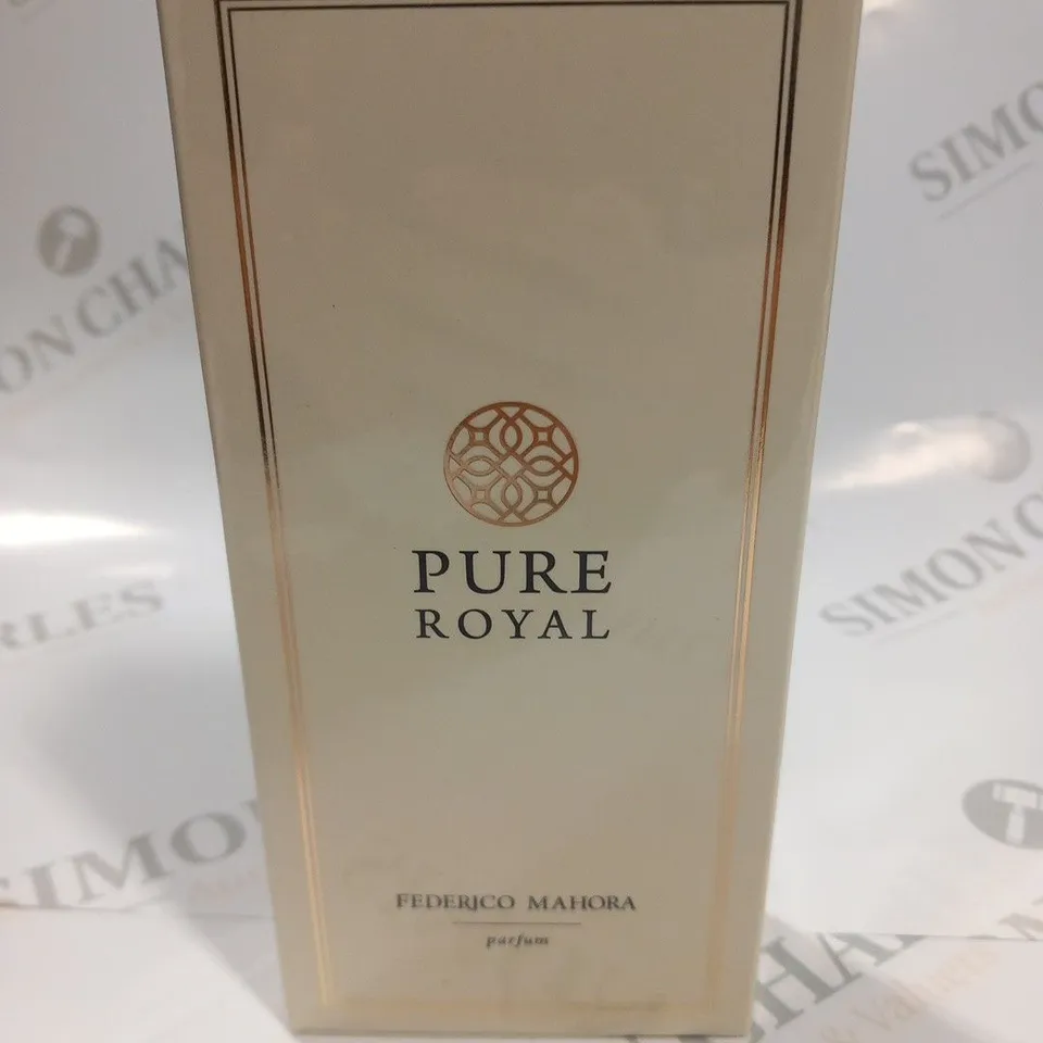 BOXED AND SEALED PURE ROYAL FEDERICO MAHORA PARFUM 50ML