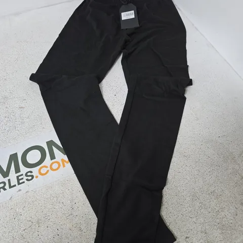 BRAVE SOUL LONDON BLACK JOGGING BOTTOMS - UK 10