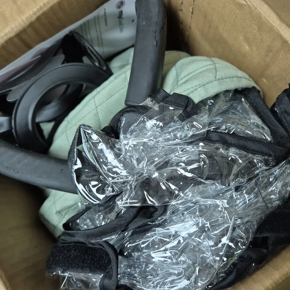 BOXED MY BABIIE MB51 PLUS STROLLER - SAGE GREEN - COLLECTION ONLY