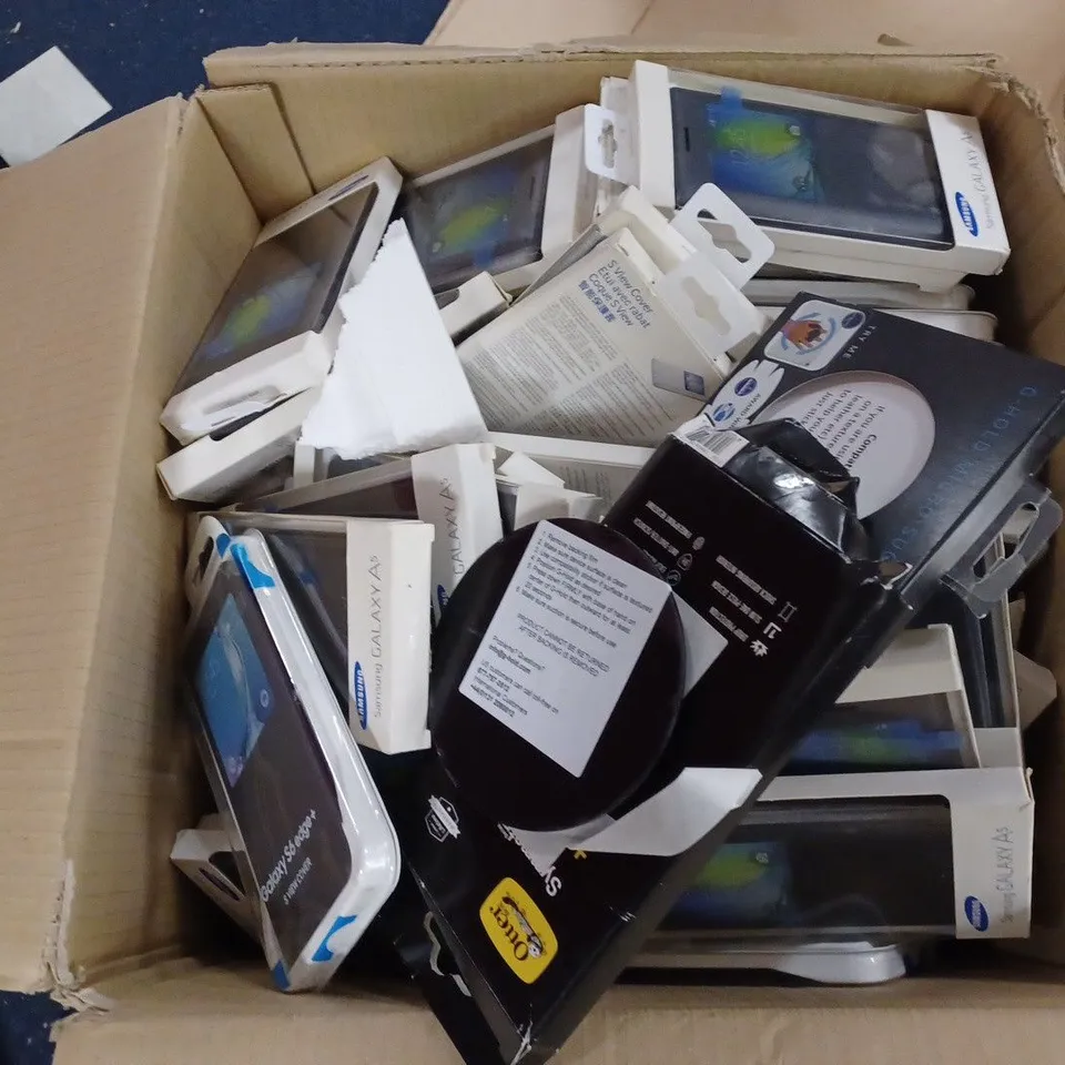 APPROXIMATELY 120 SAMSUNG PHONE CASES FOR GALAXY S6 EDGE +, GALAXY A5, ETC