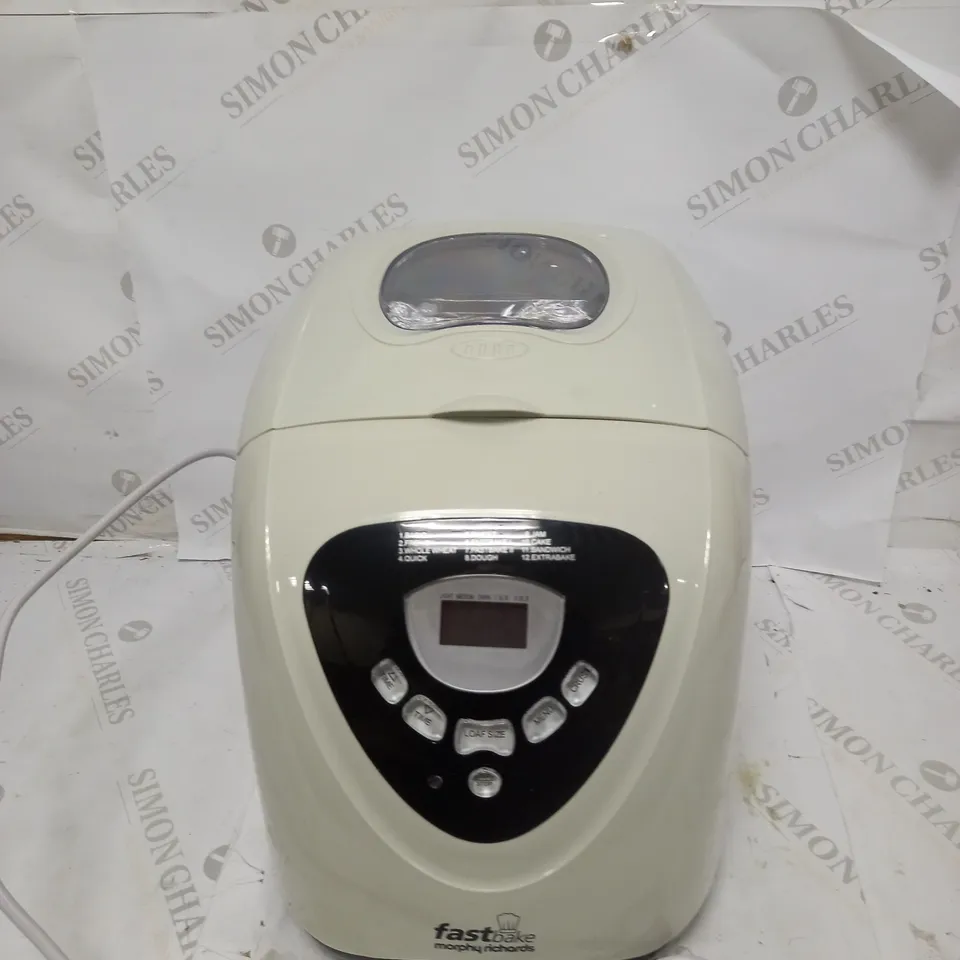 MORPHY RICHARDS FASTBAKE BREADMAKER