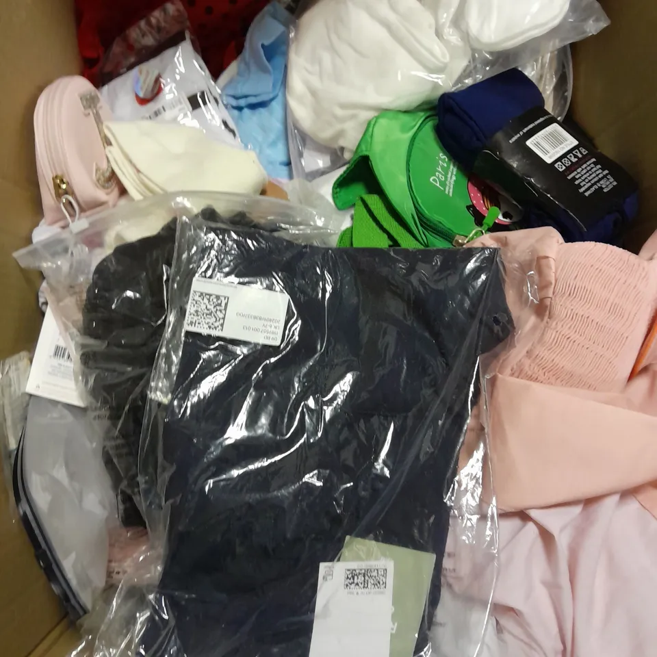 APPROXIMATELY 30 ASSORTED CHILDRENS CLOTHING PRODUCTS IN VARIOUS SIZES 