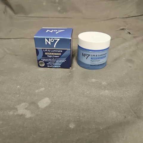 BOXED N07 LIFT & LUMINATE TRIPLE ACTION NIGHT CREAM 50ML