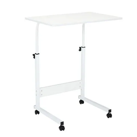 BOXED BEDSIDE TABLE - WHITE