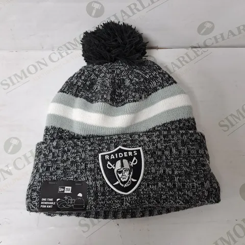 NEW ERA NFL RAIDERS BEANIE