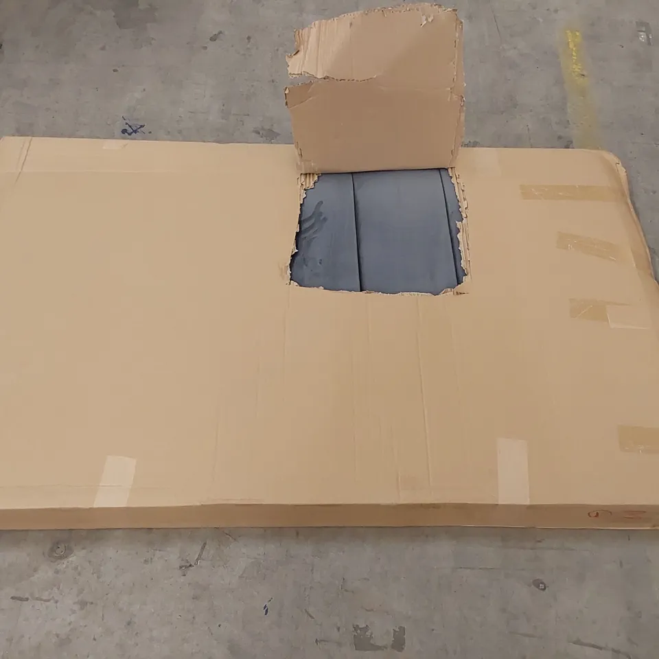 BOXED LOGAN DOUBLE HEADBOARD IN GREY