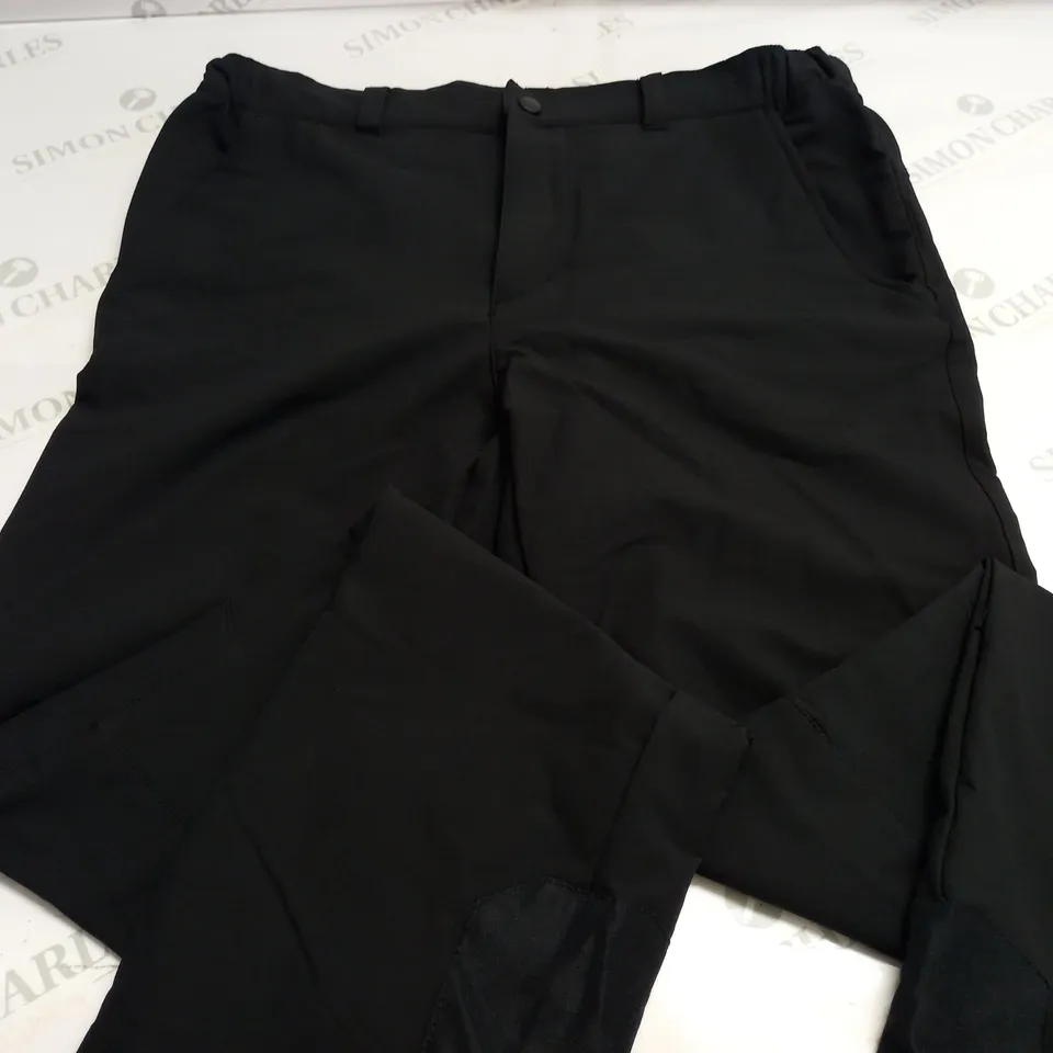 GELERT BLACK INSULATED TROUSERS - MED