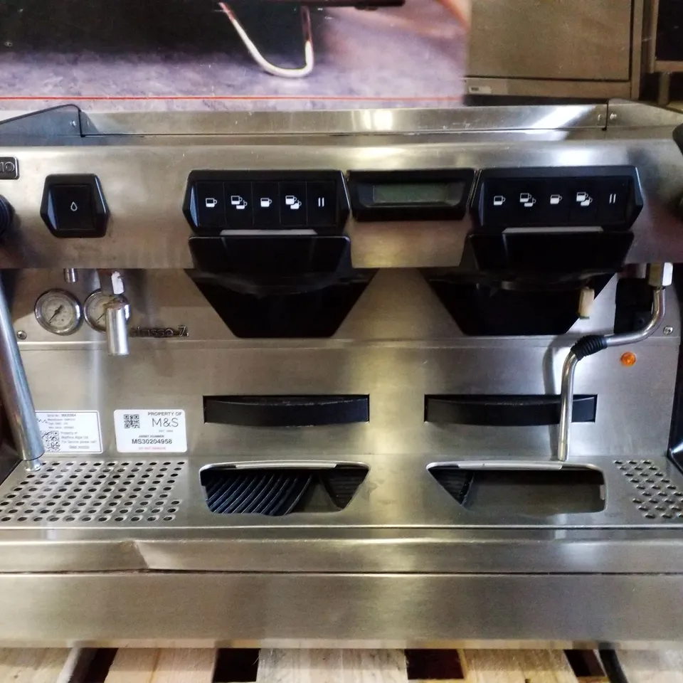 RANCILIO RAN7-2 COMMERCIAL 2 BARRISTA COFFEE MACHINE 