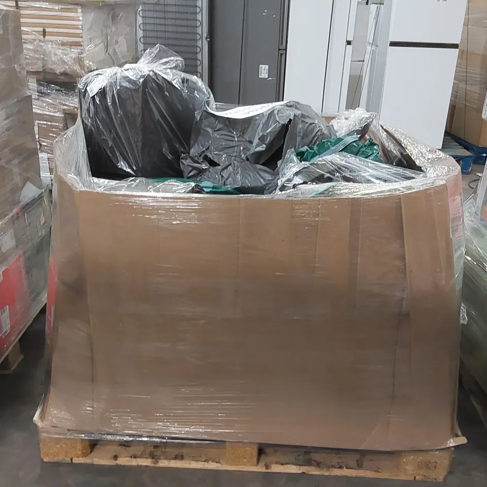 PALLET OF APPROXIMATELY 25 UNPROCESSED RAW RETURN HOUSEHOLD AND ELECTRICAL GOODS TO INCLUDE;