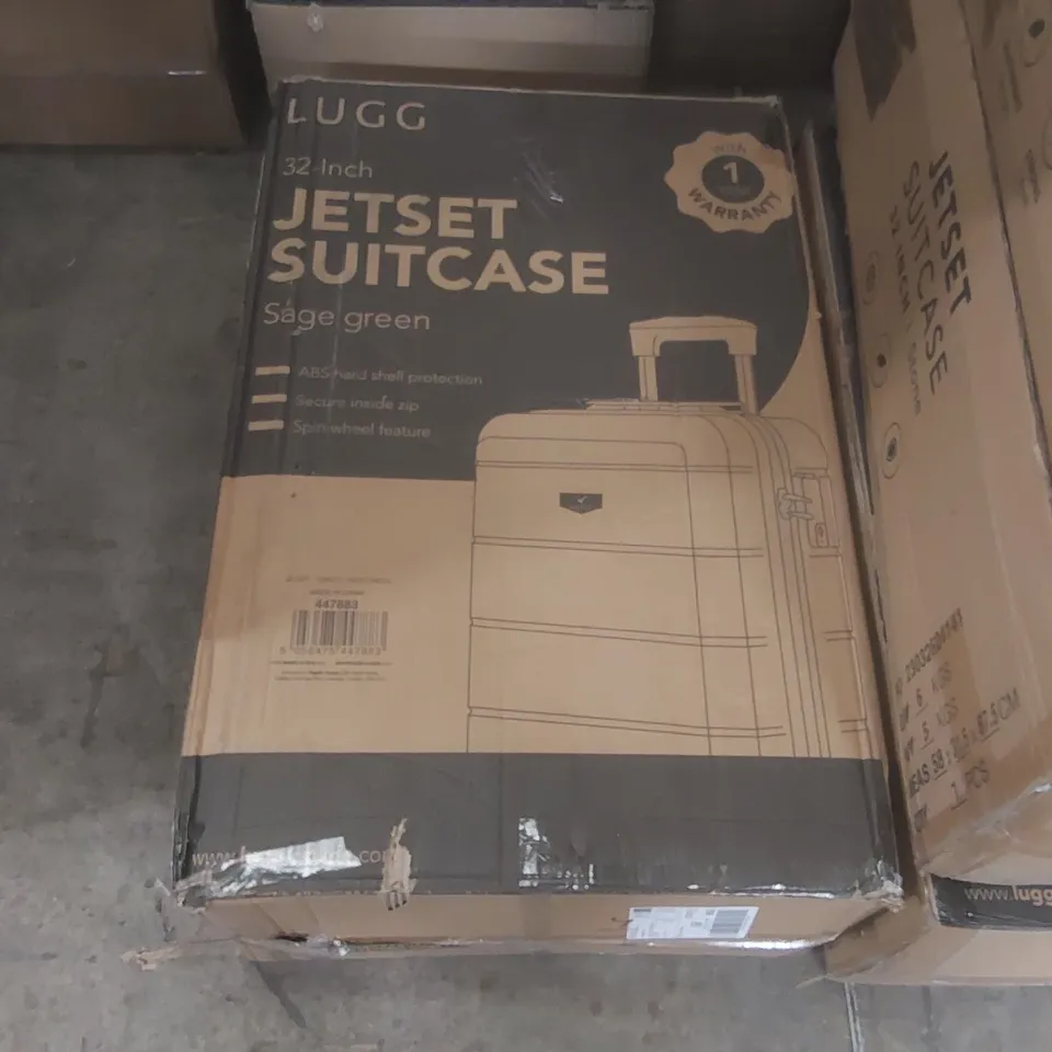 BOXED LUGG TRAVEL SUITCASE